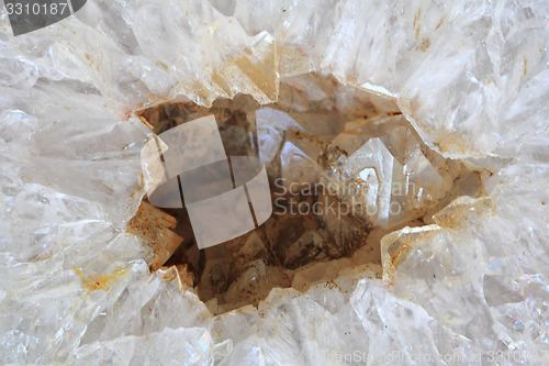 Image of crystal quartz background