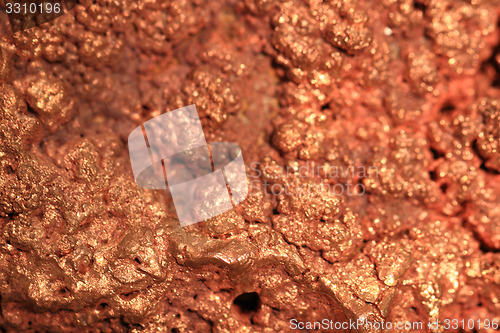 Image of natural copper background