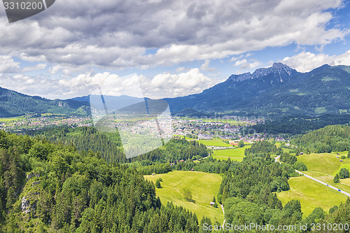 Image of View to Reutte