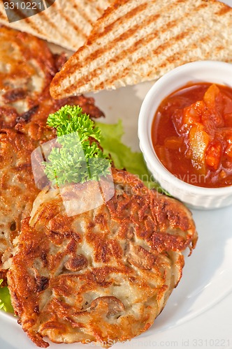 Image of potato pancakes