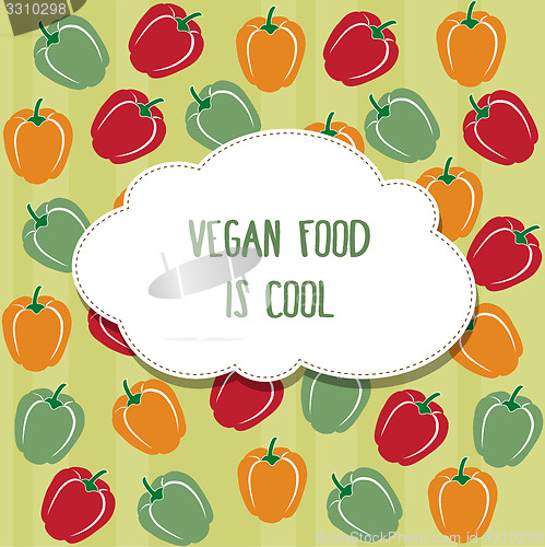 Image of Vegan background
