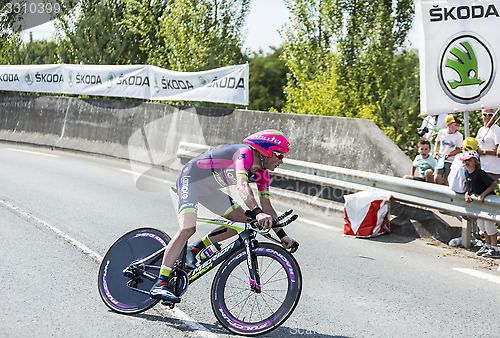 Image of The Cyclist Chris Horner - Tour de France 2014