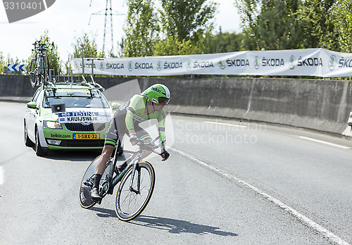 Image of The Cyclist Steven Kruijswijk - Tour de France 2014