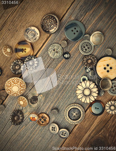 Image of vintage buttons