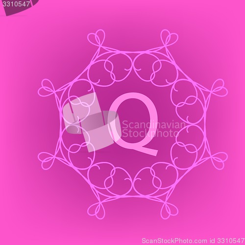 Image of Monogram Q 