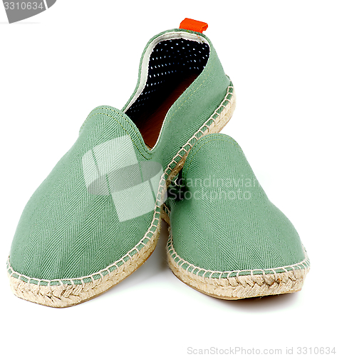 Image of Green Espadrilles