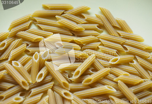 Image of Penne pasta background