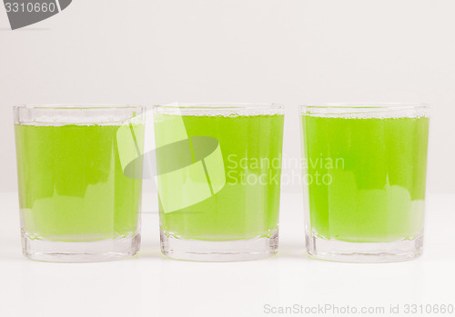 Image of Green apple juice