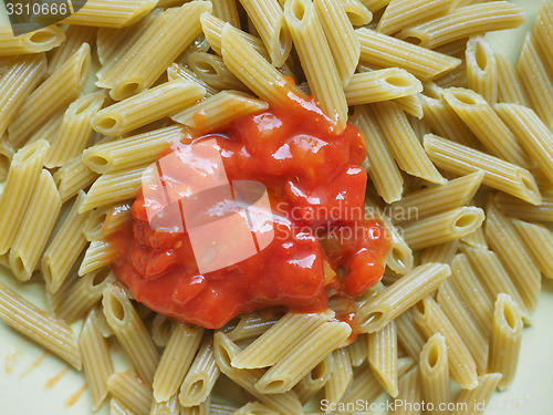 Image of Penne pasta with tomato