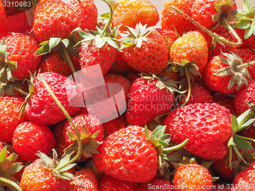 Image of Strawberry fruit background