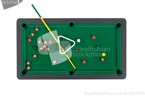 Image of Snooker balls