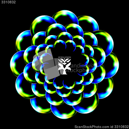 Image of Cloud abstract illustration.
