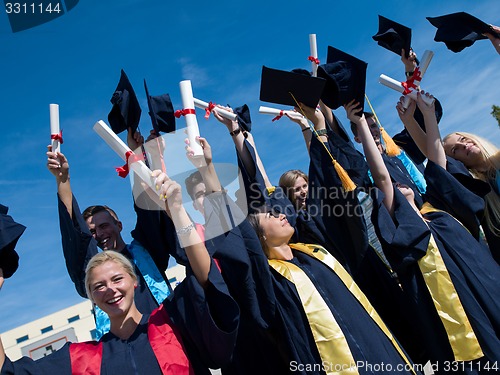 Image of high school graduates students