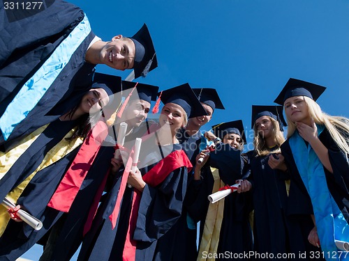 Image of high school graduates students