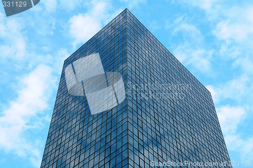 Image of Office building over sky
