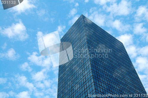 Image of Office building over sky