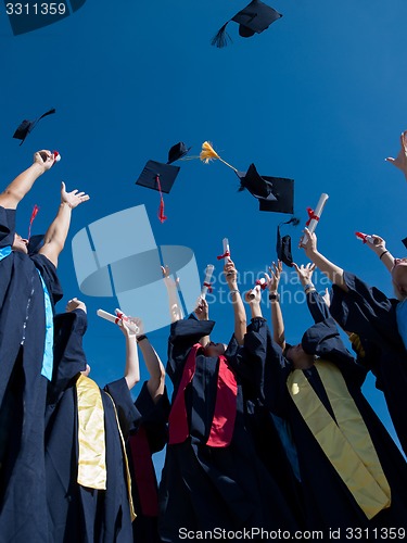 Image of high school graduates students