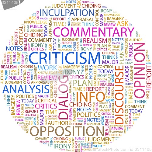 Image of CRITICISM.