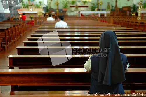 Image of Praying sister