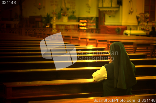 Image of Praying sister