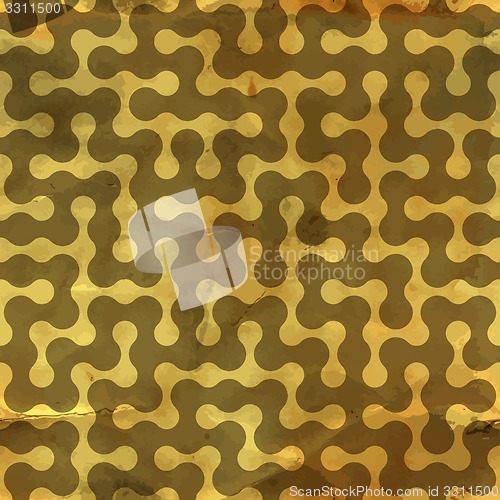 Image of Maze. Seamless pattern.