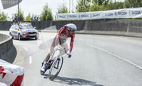 Image of The Cyclist Jurgen Van den Broeck - Tour de France 2014