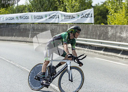 Image of The Cyclist Pierre Rolland - Tour de France 2014