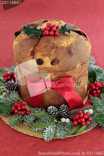 Image of Panettone Christmas Cake