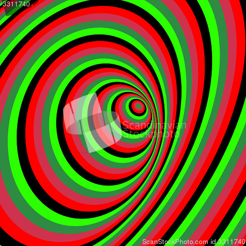 Image of Abstract swirl background. Pattern with optical illusion. 