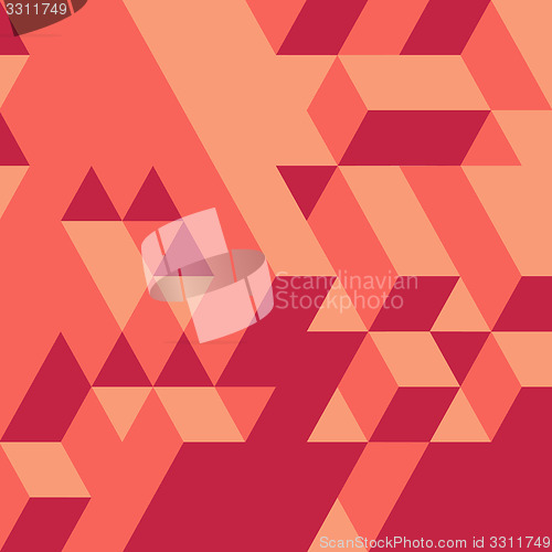 Image of Abstract geometrical 3d background. 