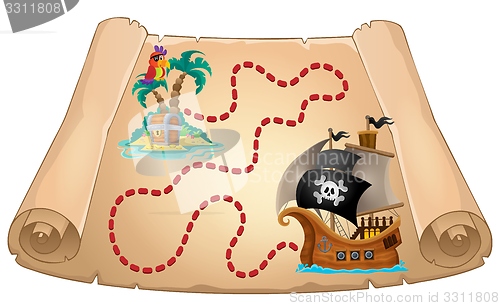 Image of Pirate scroll theme image 1