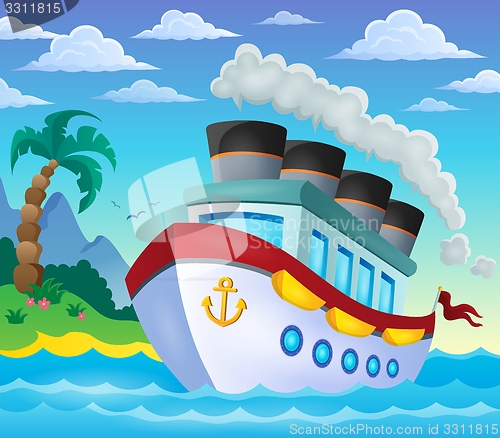 Image of Nautical ship theme image 4