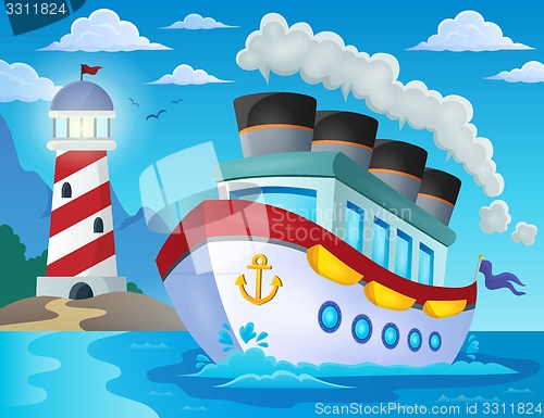 Image of Nautical ship theme image 2