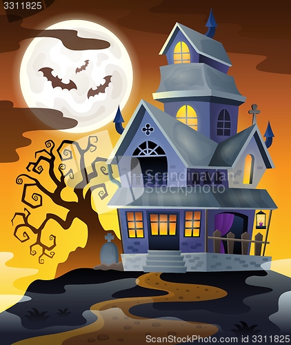 Image of Image with haunted house thematics 2