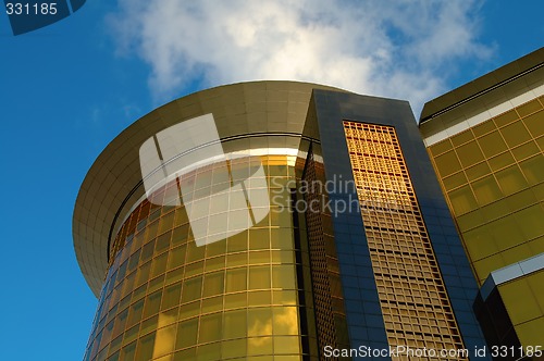 Image of Golden building