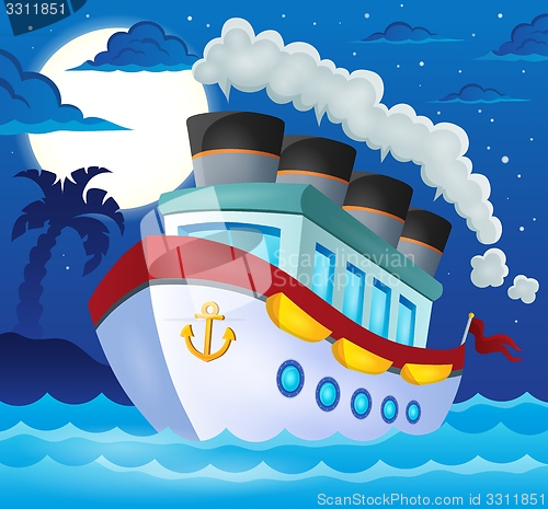 Image of Nautical ship theme image 3