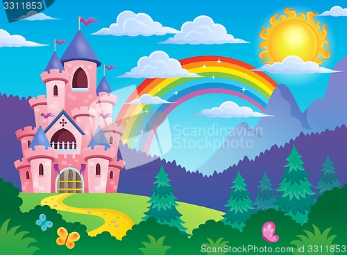 Image of Pink castle theme image 4