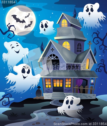 Image of Image with haunted house thematics 4