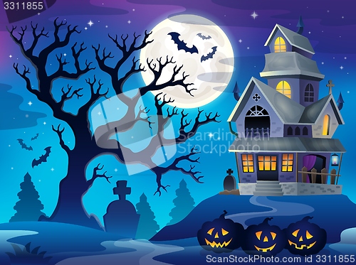 Image of Image with haunted house thematics 6