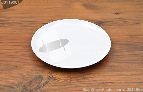 Image of White plate