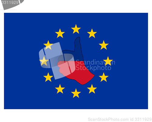 Image of Liechtenstein hand signal