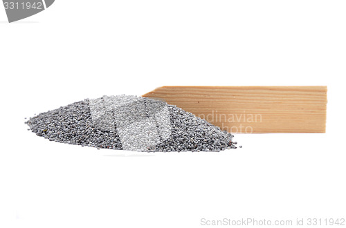 Image of Poppy seeds at plate