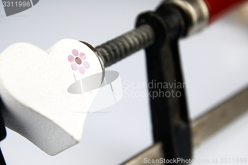 Image of Heart under high pressure.