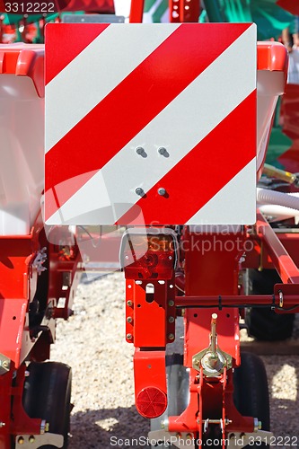 Image of Rear Warning Sign