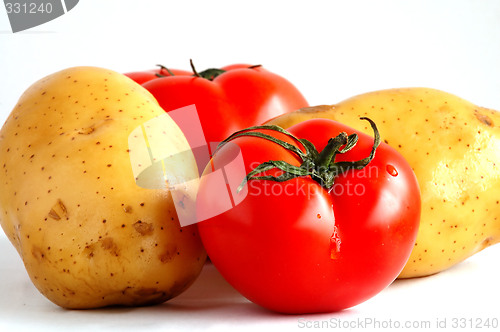 Image of Two potatoes and two tomatoes (3)