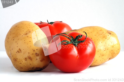 Image of Two potatoes and two tomatoes (1)