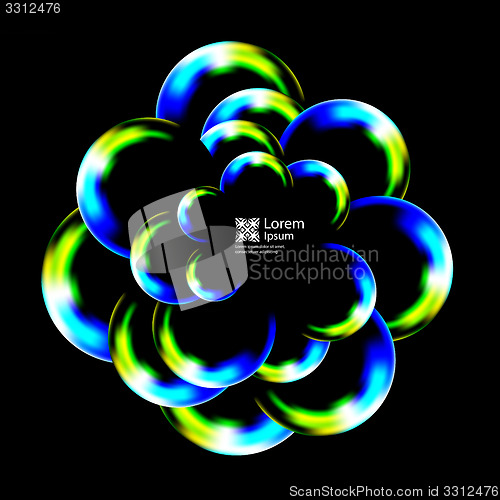 Image of Cloud abstract illustration.