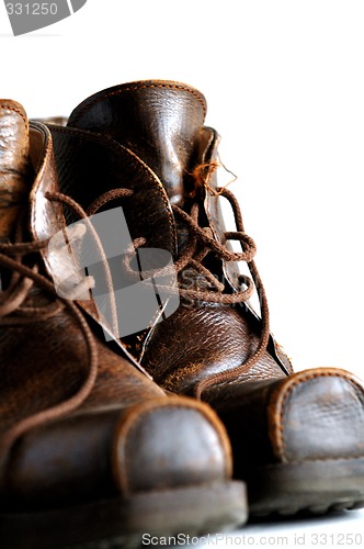 Image of Male leather boots