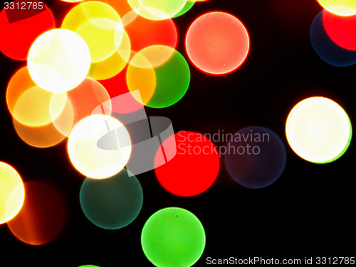 Image of Abstract background with blurred lights.