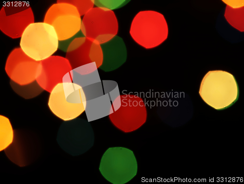 Image of Abstract background with blurred lights.